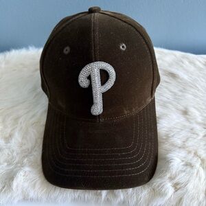Philadelphia Phillies MLB Brown Adjustable Baseball Cap